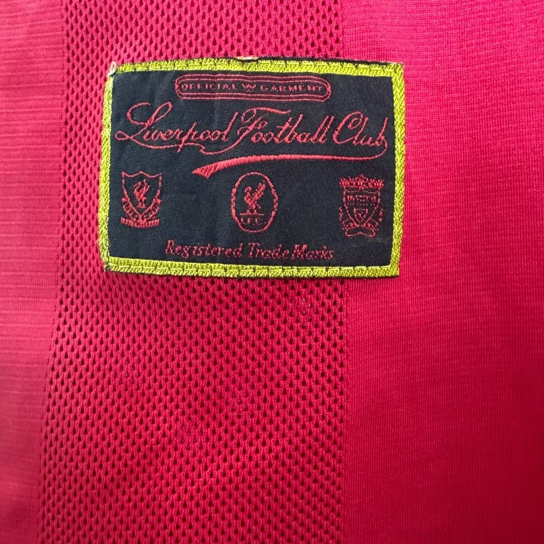 1995-96 Liverpool Home Retro Jersey view 3