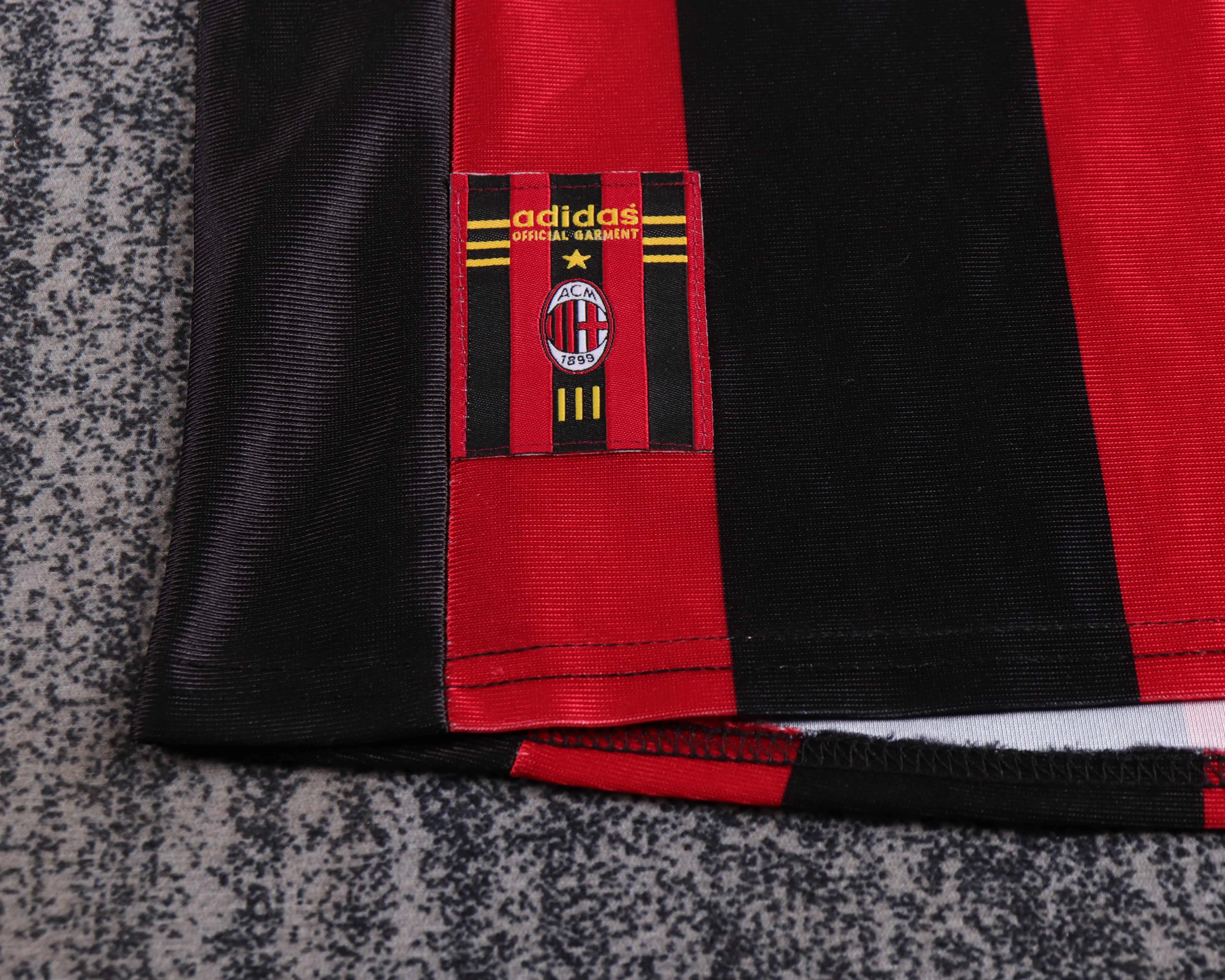 1998-99 AC Home Retro Shirt - Kids Sizes view 11