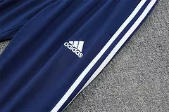2025-26 Real Madrid Royal Blue Retro Half-Draw Training Jersey view 6
