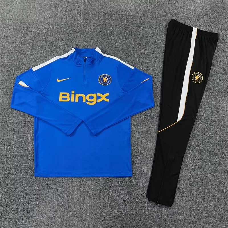 2026-27 Chelsea Hooded Training Jersey view 3