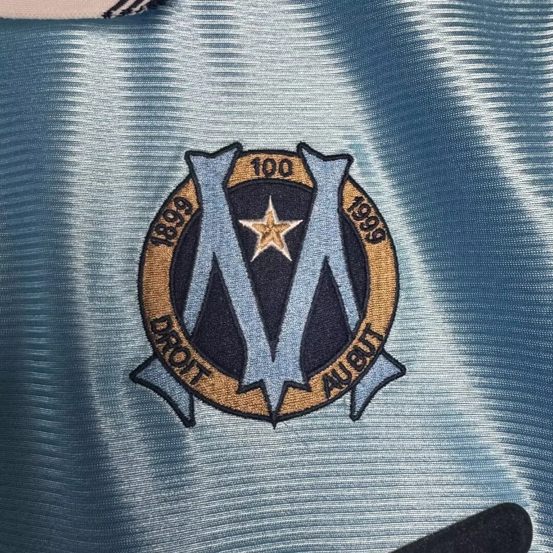 1998-99 Marseille Away Retro Jersey view 7