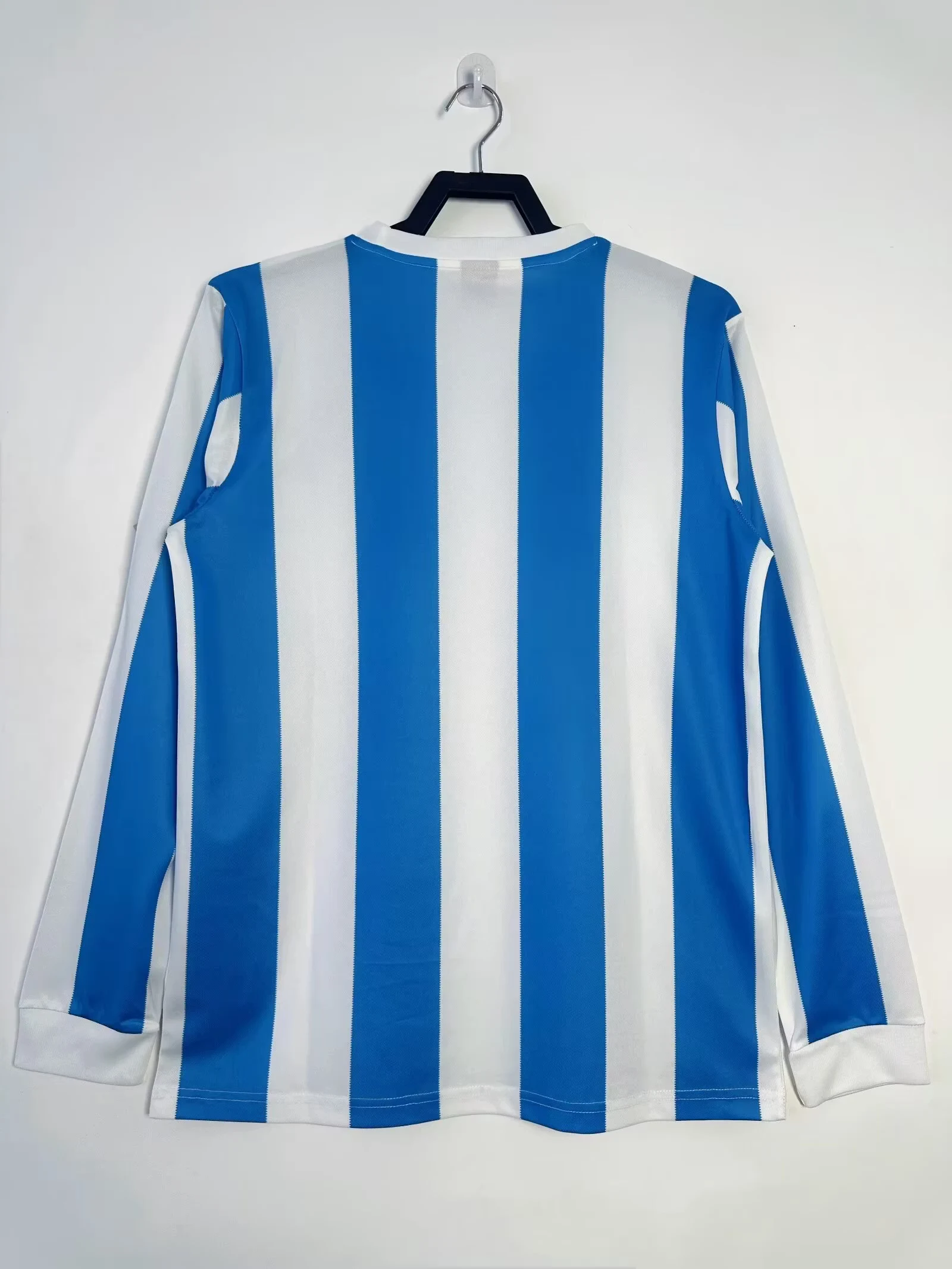 1986 Argentina Home Long Sleeve Retro Jersey view 2