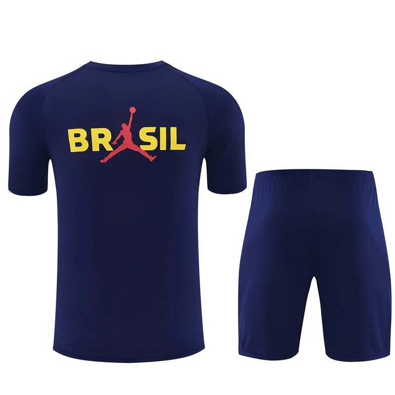 2026-27 Brazil Royal Blue Short-Sleeve Training Jersey view 14