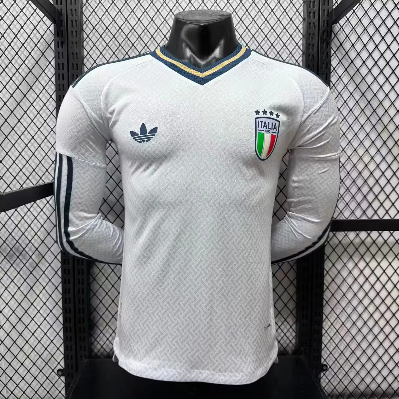 2026 Italy Away Long-Sleeve Jersey — Player Version
