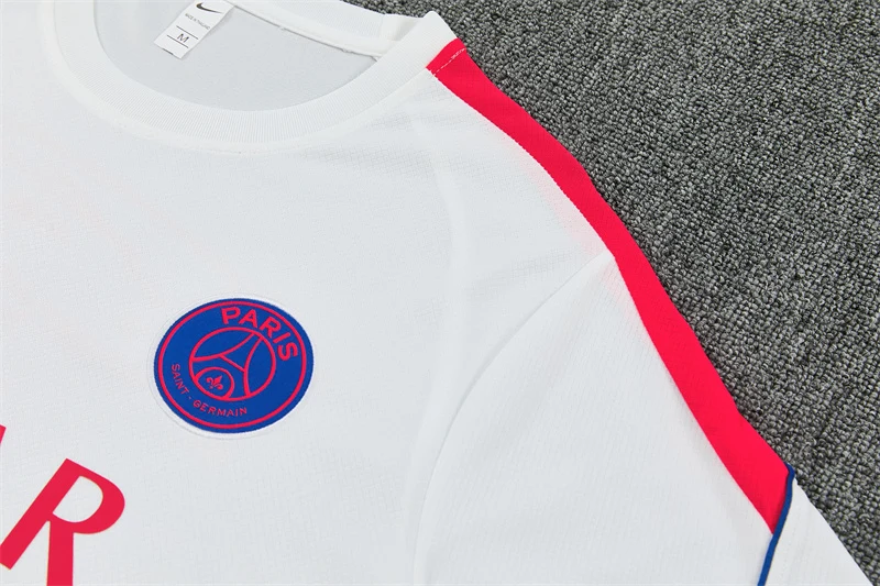 2026-27 Paris White Short-Sleeve Training Jersey view 12