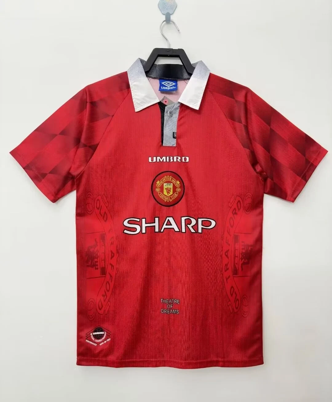 1996-97 Manchester United Home Retro Shirt