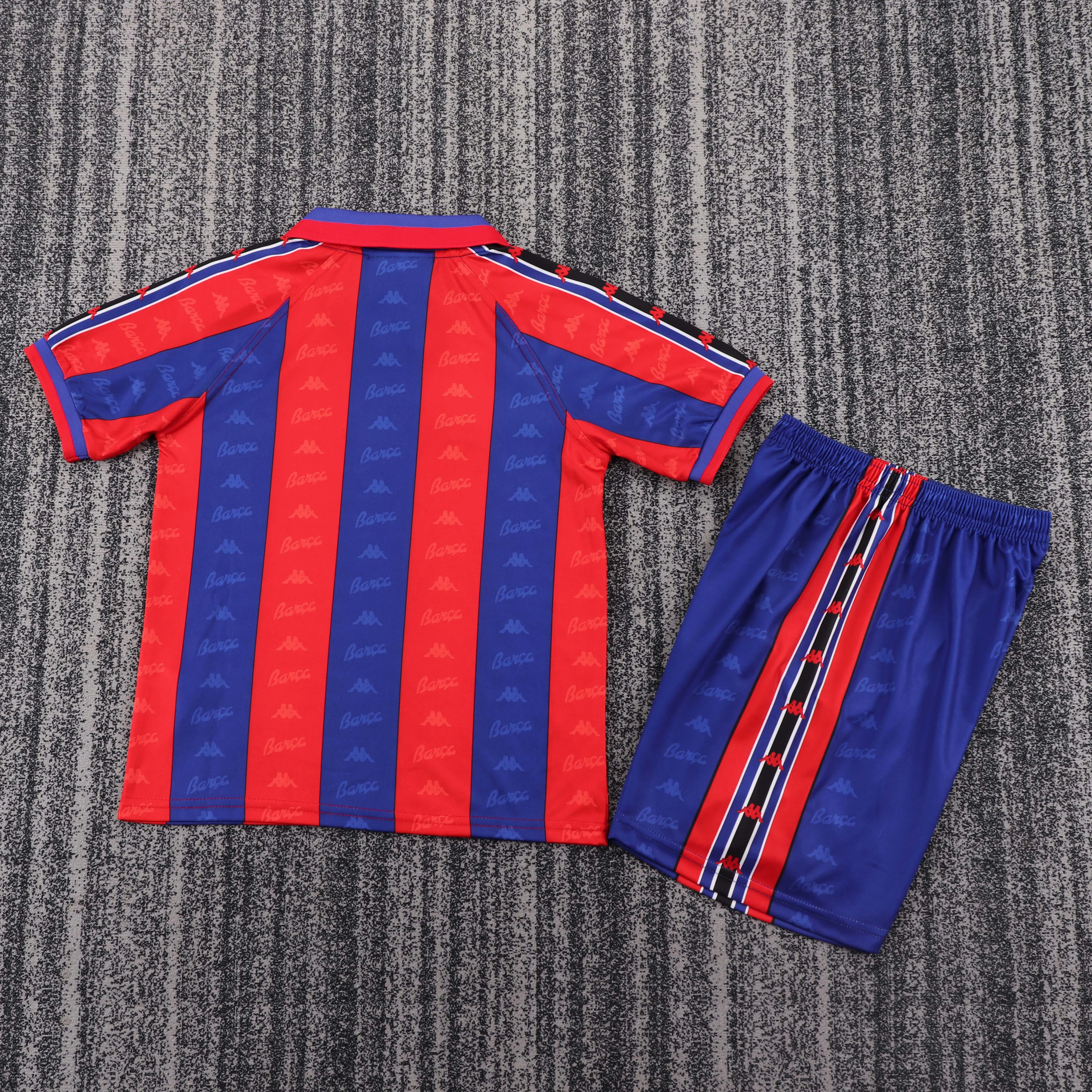1996-97 Barcelona Home Retro Shirt - Kids Sizes view 2