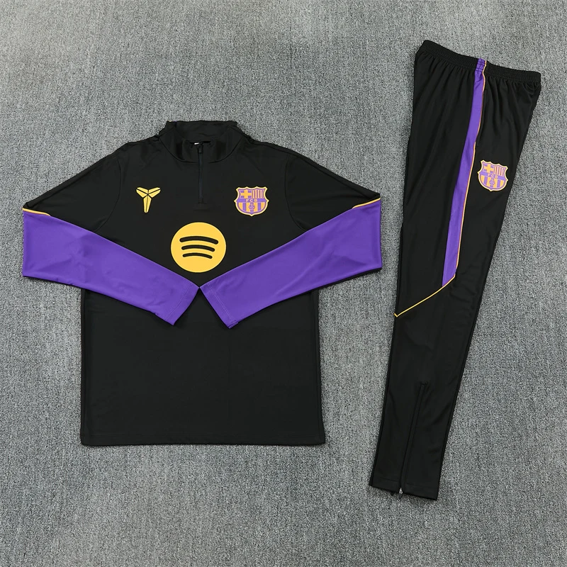 2026-27 Barcelona Black Half-Zip Training Jersey view 14