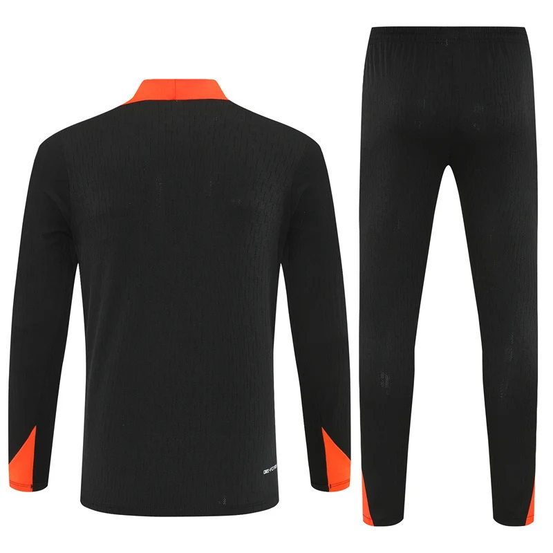 2025-26 Brazil Black Half-Zip Training Jersey view 18