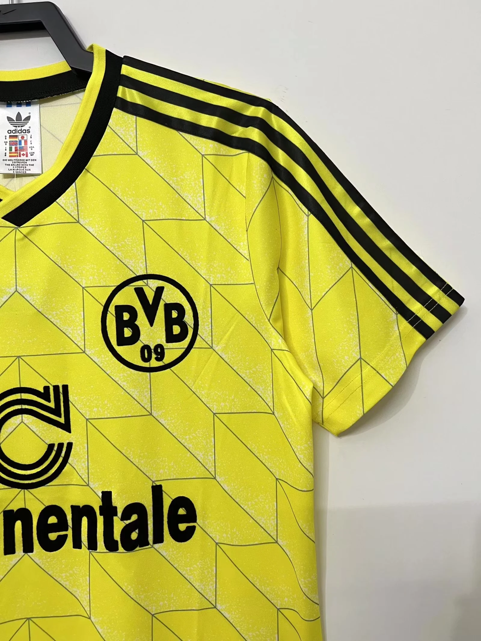 1988 Dortmund Home Retro Jersey view 6