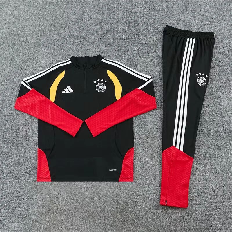 2026-27 Germany Black Half-Zip Training Jersey view 16