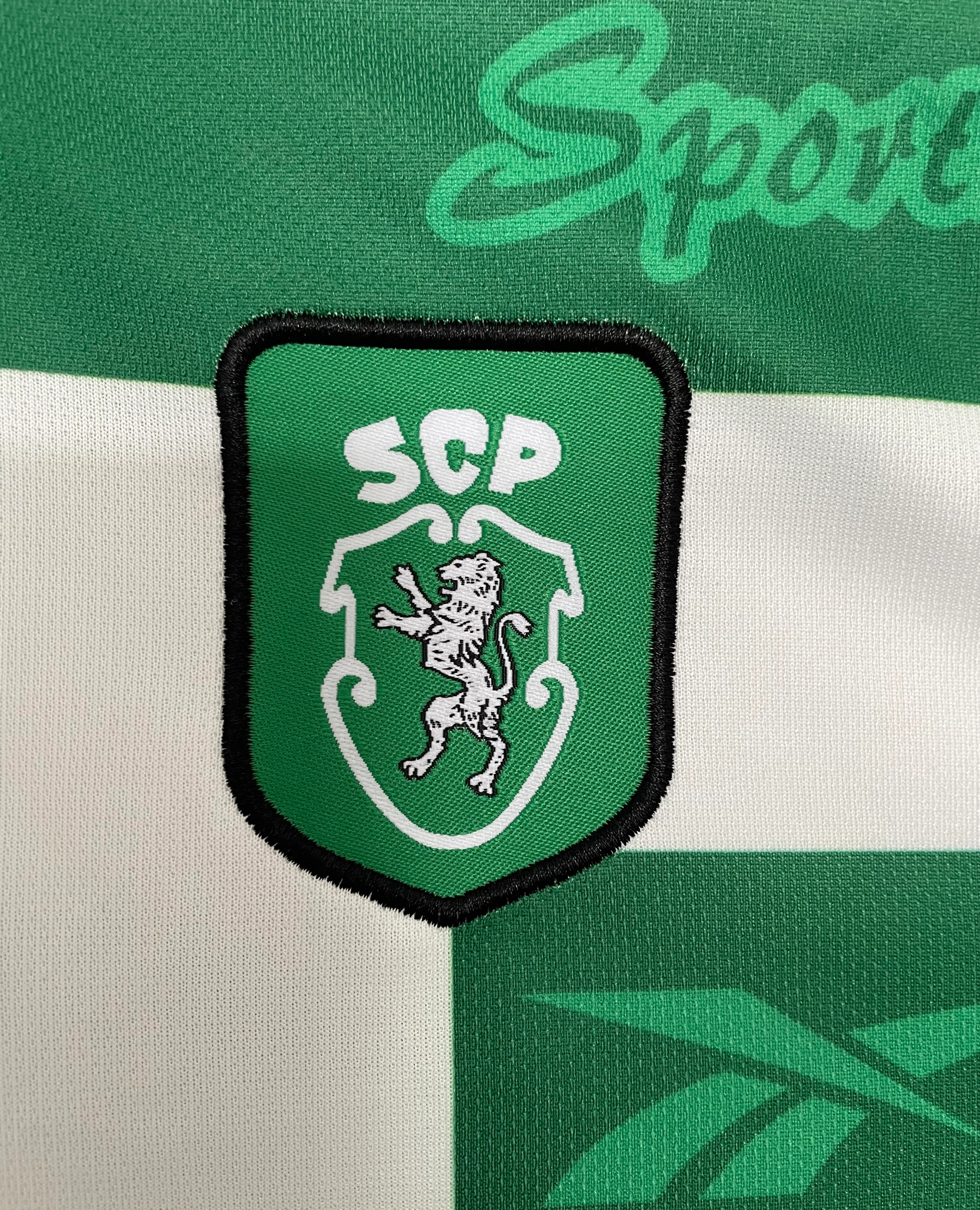 1999-00 Sporting Lisbon Home Retro Jersey view 6