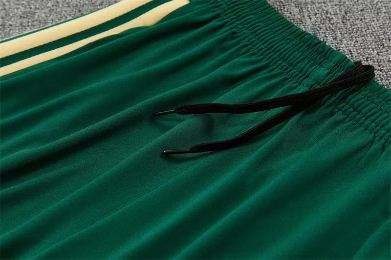 2026-27 Real Madrid Green Half-Zip Training Jersey view 4