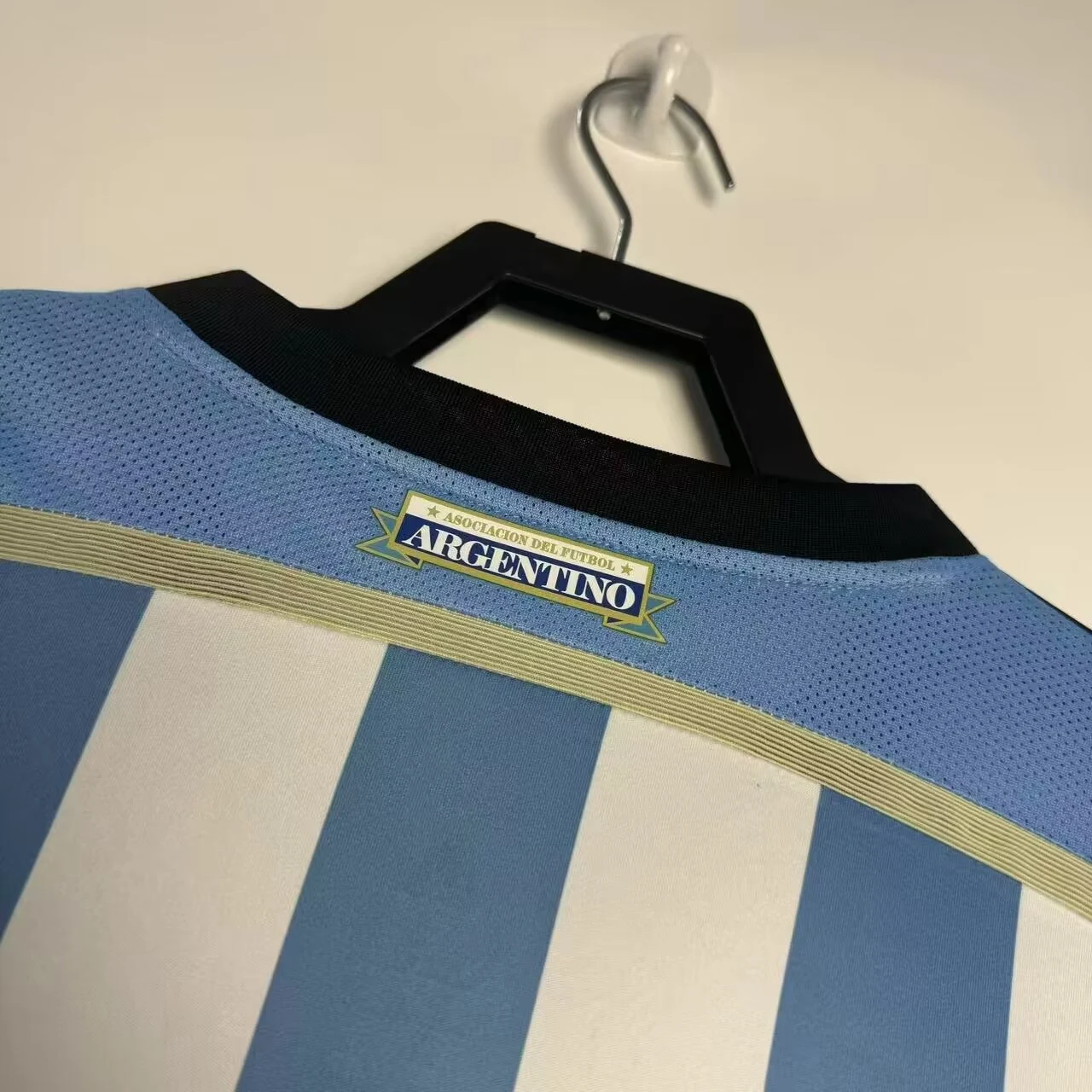 2014 Argentina Home Retro Jersey view 5