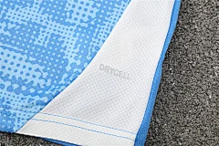 2025-26 Manchester City light blue short-sleeved training jersey view 10
