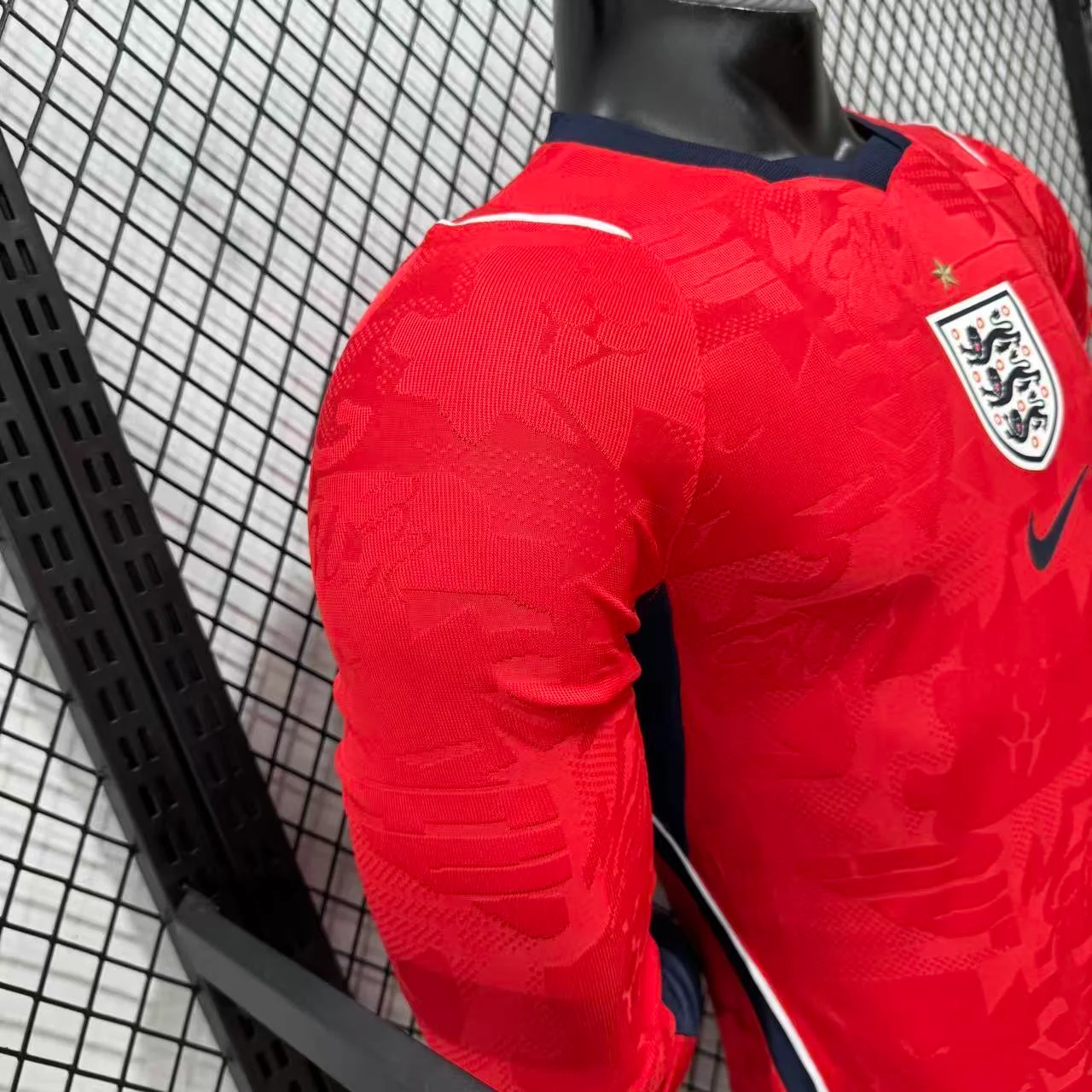 2026 England Away Long-Sleeve Jersey – Player Version view 7