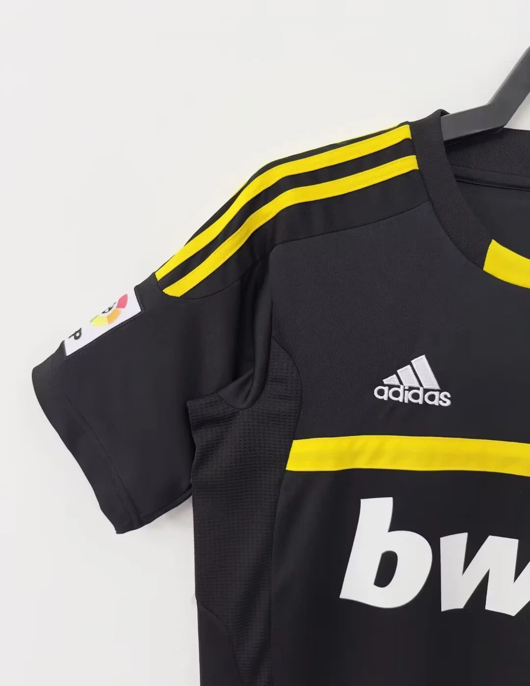 2011-12 Real Madrid Black Goalkeeper Retro Jersey view 7