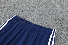 2025-26 Real Madrid White Retro Half-Draw Training Jersey view 8
