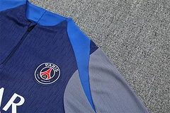 2025-26 Paris Saint-Germain Royal Blue Half-Dress Training Jersey view 12