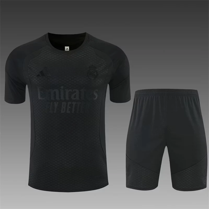 2026-27 Real Madrid Black Short-Sleeve Training Jersey view 15