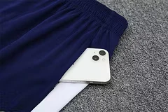 2025-26 Portugal Royal Blue Half-Pull Training Jersey view 4
