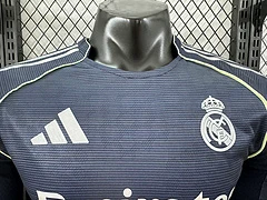 2025-26 Real Madrid Away Long Sleeve Shirt - Player Edition view 3