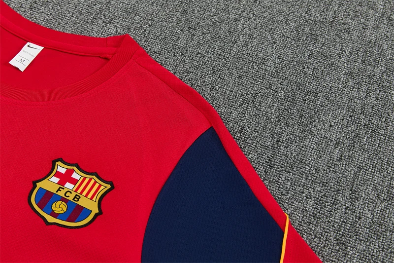 2026-27 Barcelona Red Short-Sleeve Training Jersey view 10