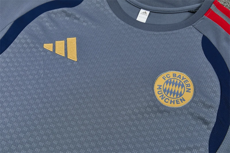 2026-27 Bayern Munich Dark Grey Short-Sleeve Training Jersey view 11