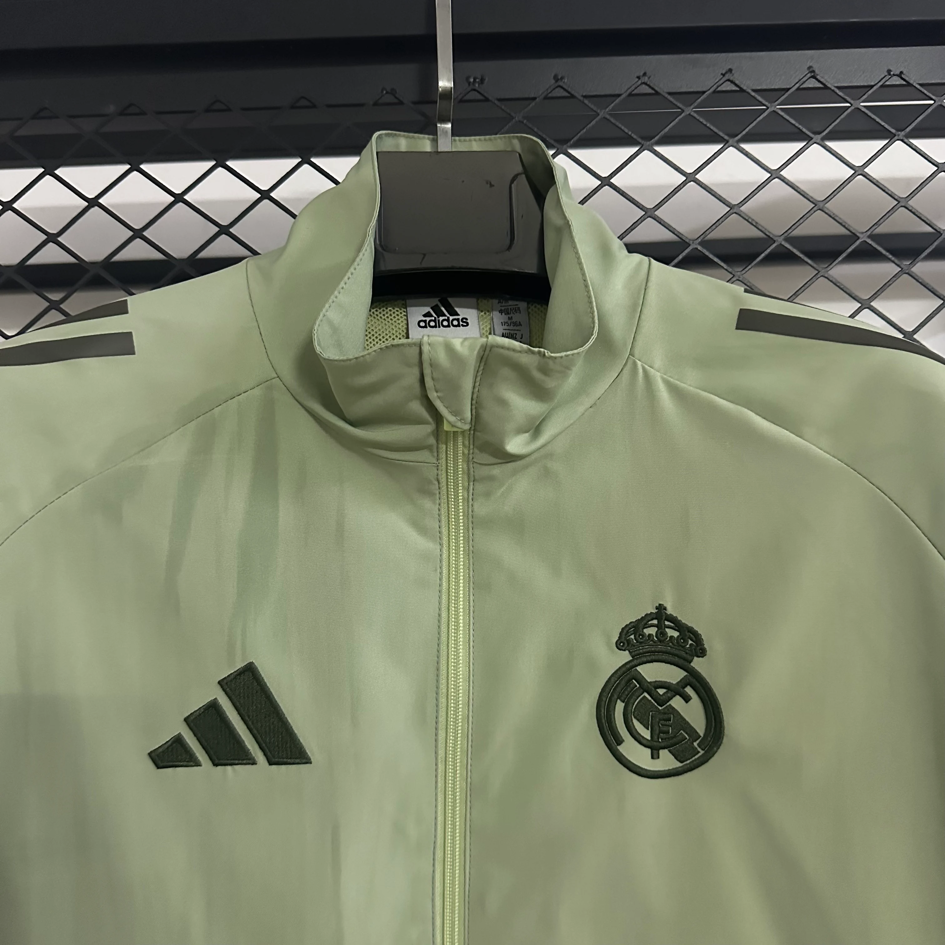 2025-26 Real Madrid Waterproof Training Windbreaker view 4