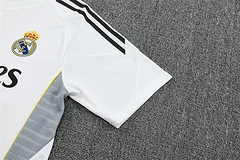 2025-26 Real Madrid White Short Sleeve Training Jersey view 10