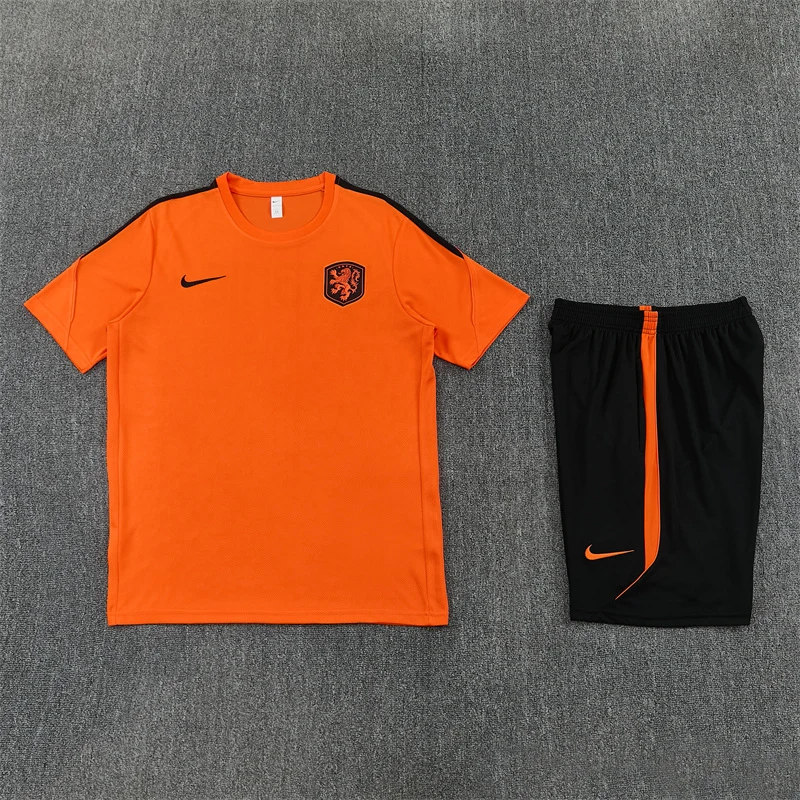 2026-27 Netherlands Royal Orange Short-Sleeve Training Jersey view 14