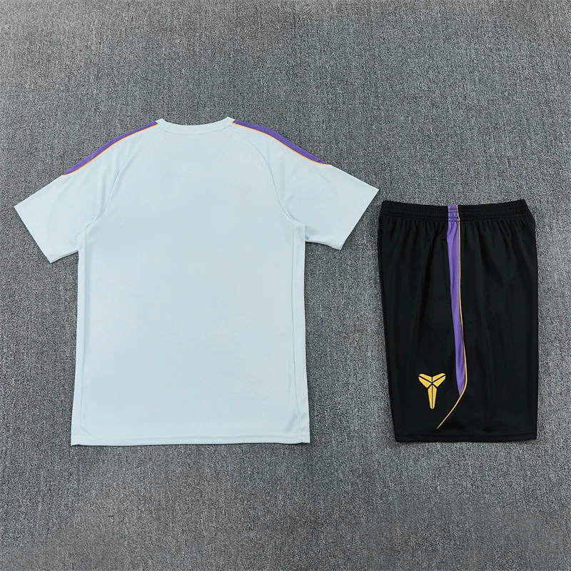 2026-27 Barcelona Light Grey Short-Sleeve Training Jersey view 14