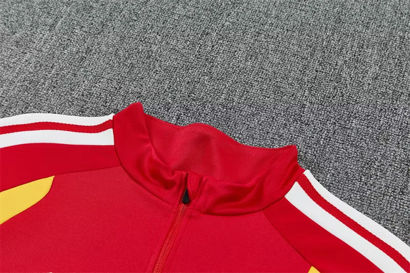 2026-27 Germany Red Half-Zip Training Jersey view 6