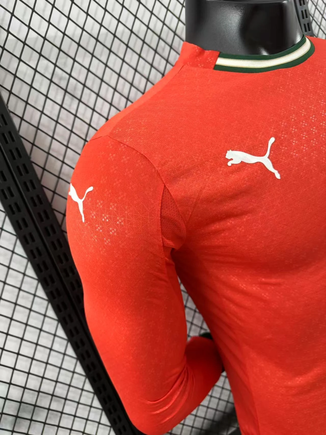 2025-26 Portugal Home Long-Sleeve Jersey - Player Version view 7