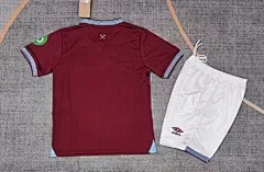 2025-26 West Ham United Home Shirt - Kids view 2