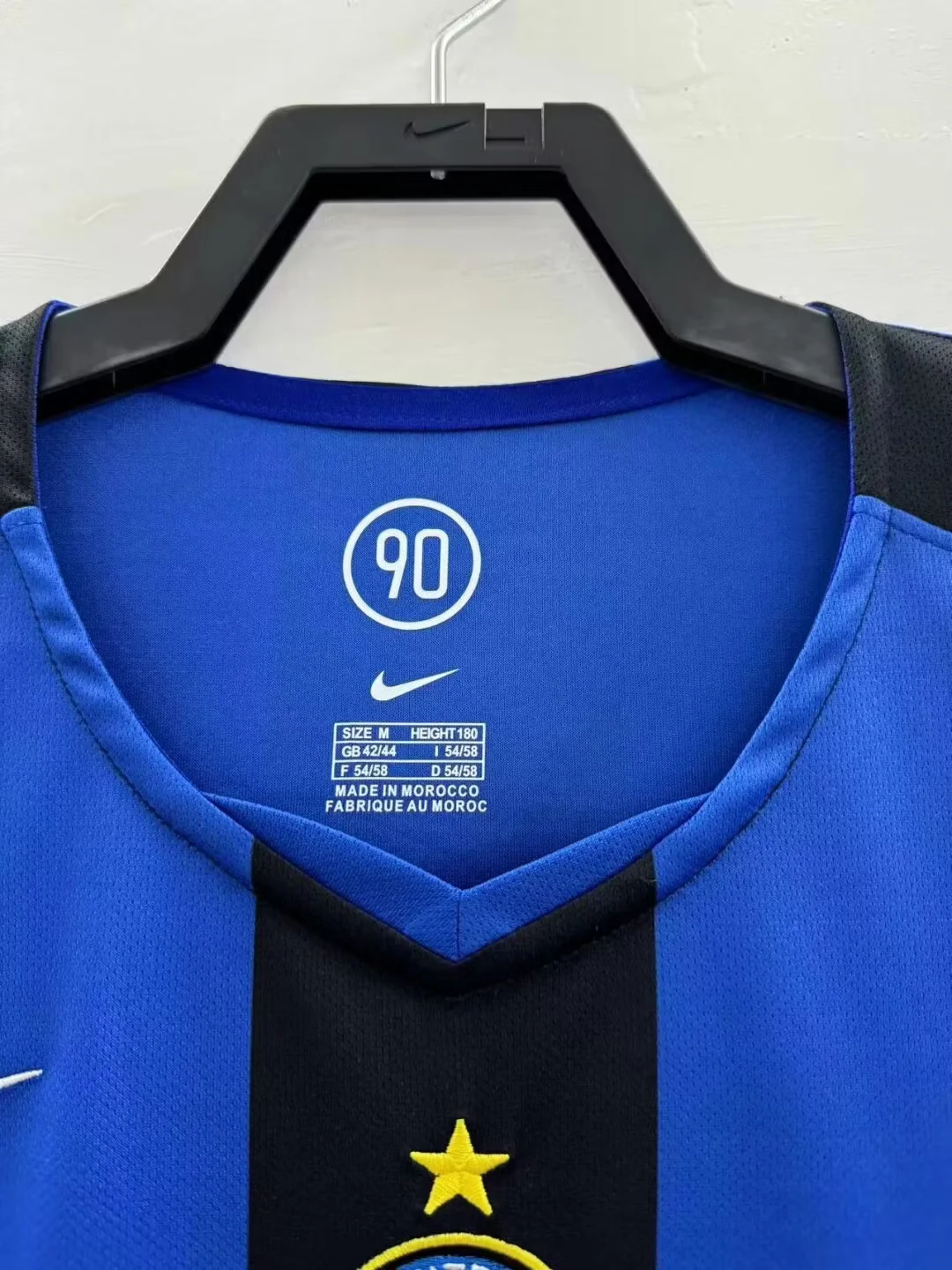 2004-05 Inter Milan Home Retro Jersey view 7