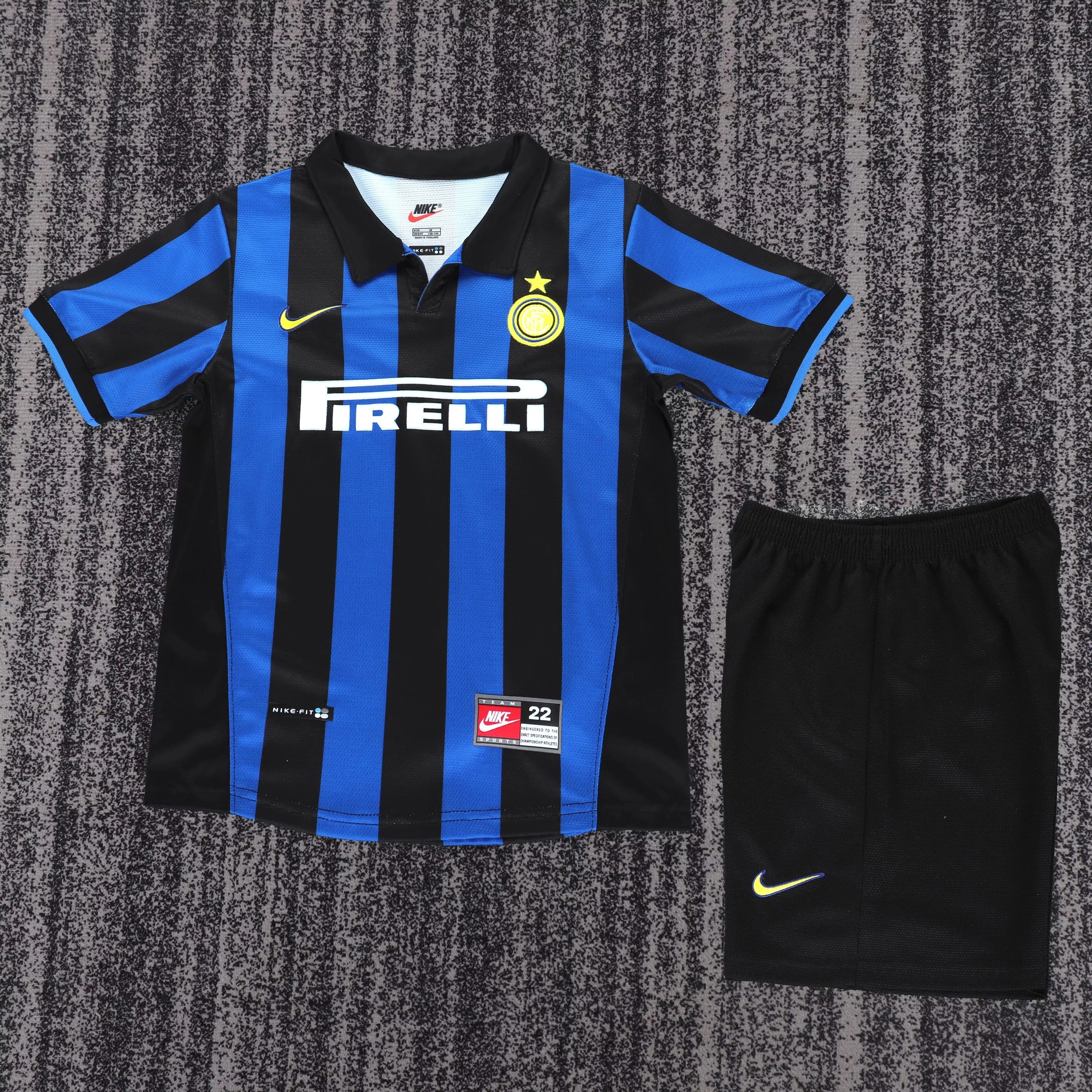 1998-99 Inter Milan Home Retro Jersey – Kids'