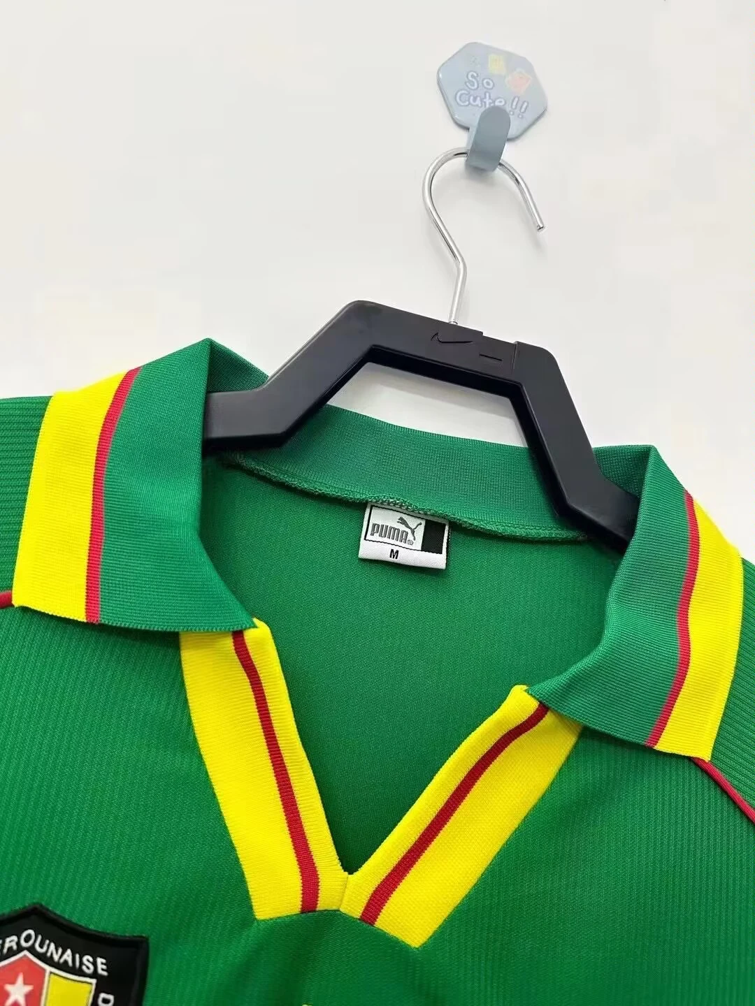 1998 Cameroon Home Retro Jersey view 7