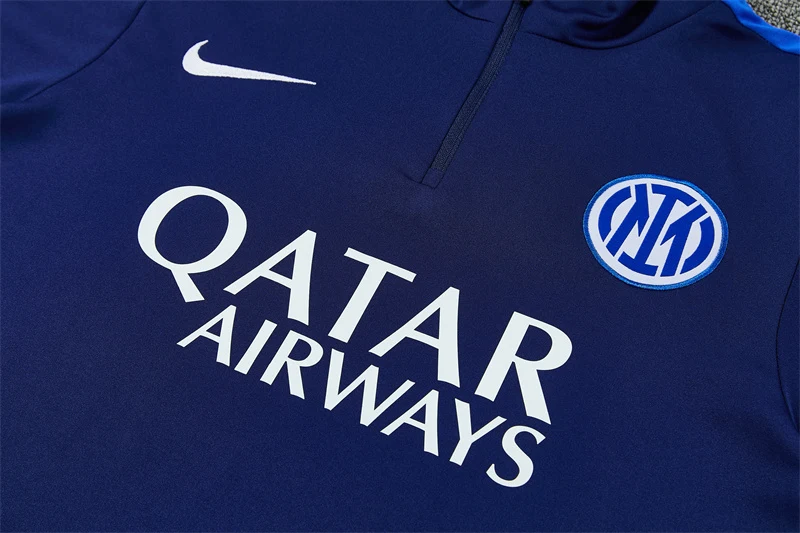 2026-27 Inter Milan Royal Blue Half-Zip Training Jersey view 14