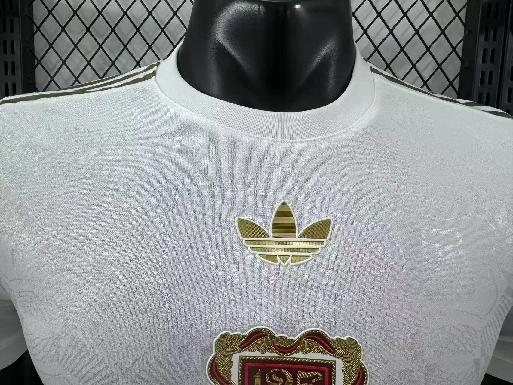 2025-26 Bayern Munich 125th Anniversary White Jersey – Player Version view 3