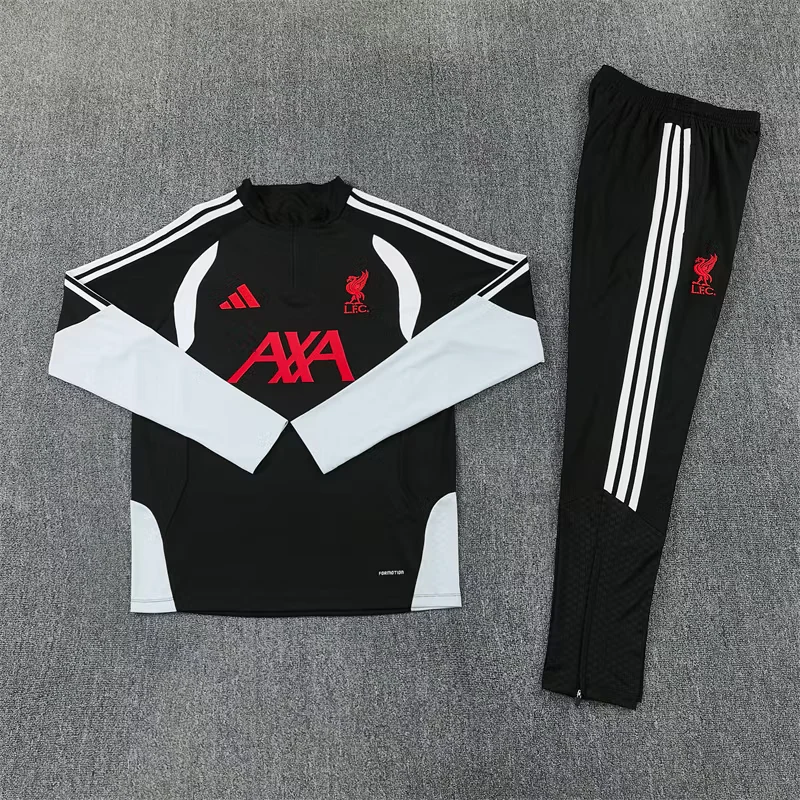 2026-27 Liverpool Black Half-Zip Training Jersey view 17