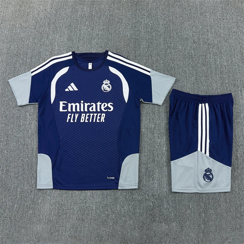 2026-27 Real Madrid Royal Blue Short-Sleeve Training Jersey view 13