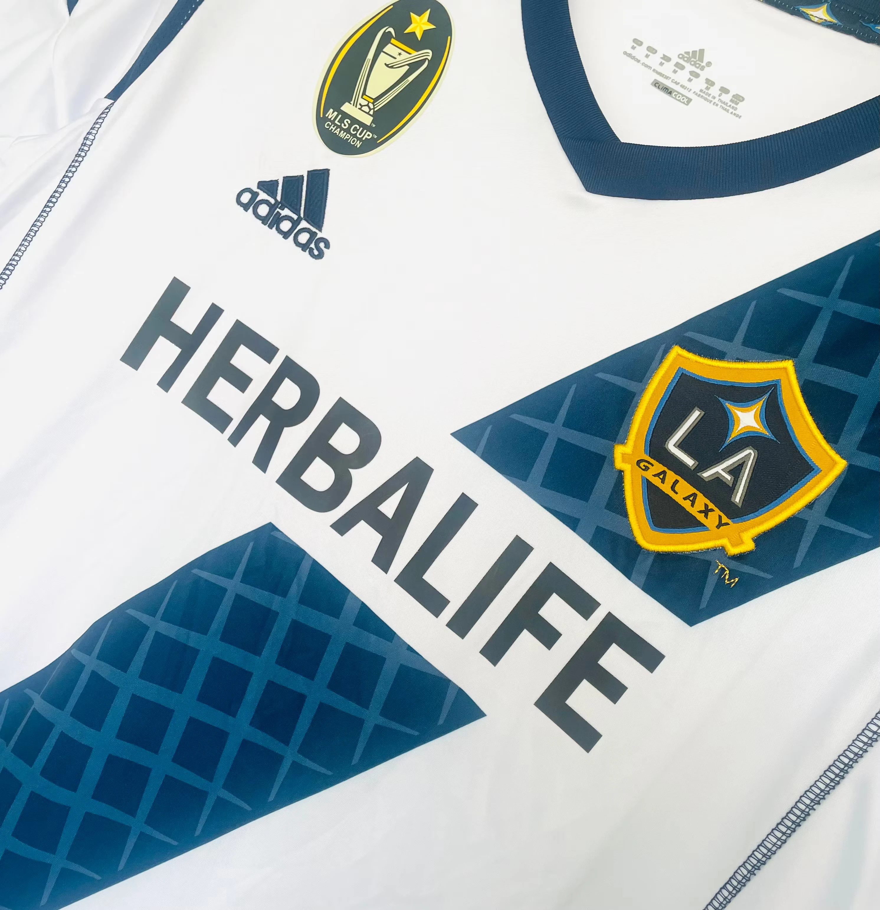 2012 Los Angeles Galaxy Home Retro Jersey view 6