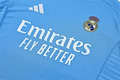 2025-26 Real Madrid light blue short-sleeved training jersey view 12