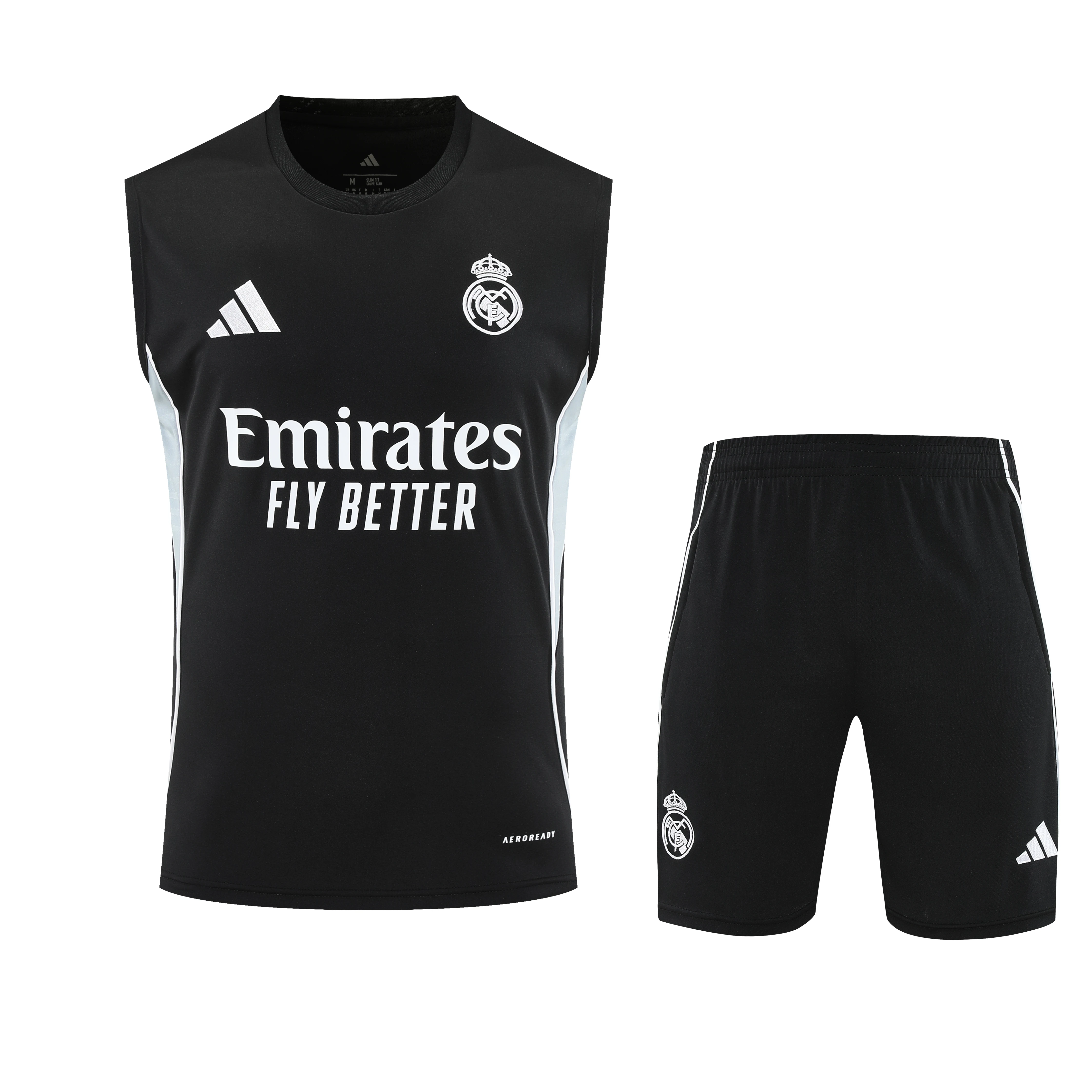 2025-26 Real Madrid Training Vest Jersey view 3