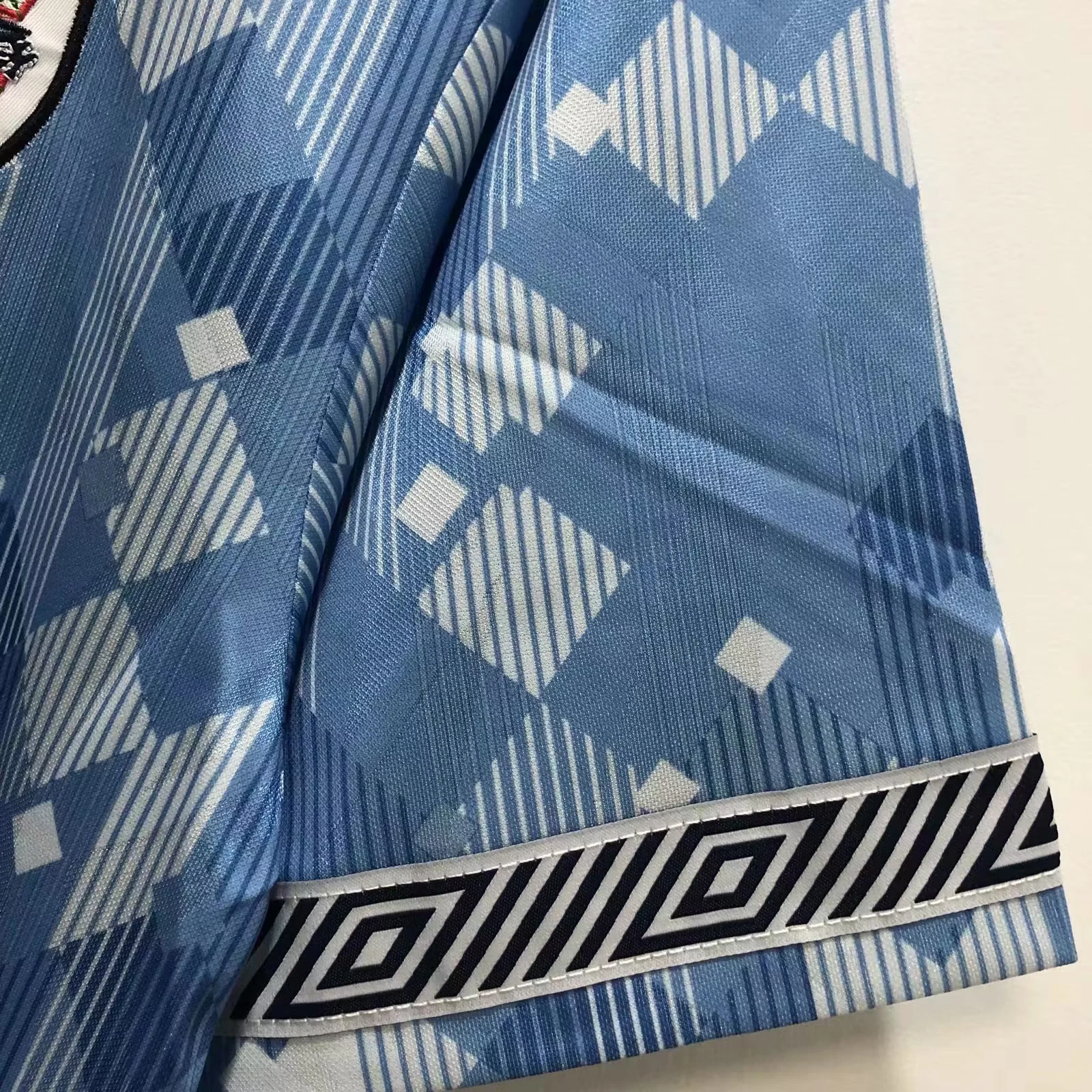 1990 England Second Away Retro Jersey view 6