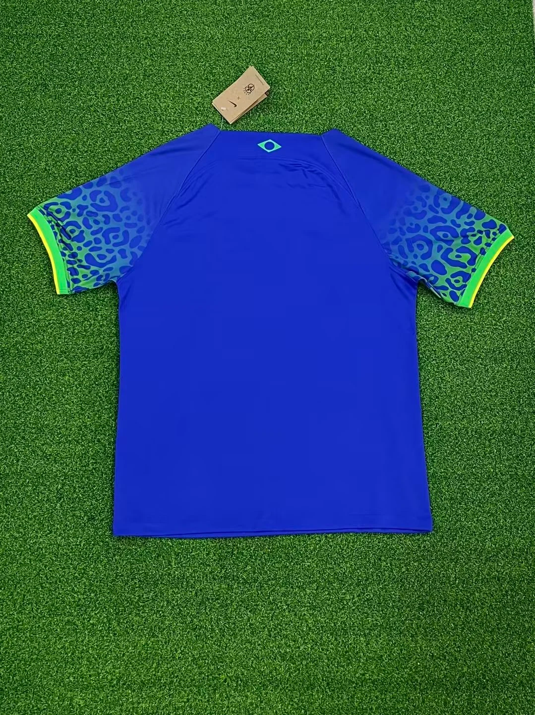 2022 World Cup Brazil away jersey view 2