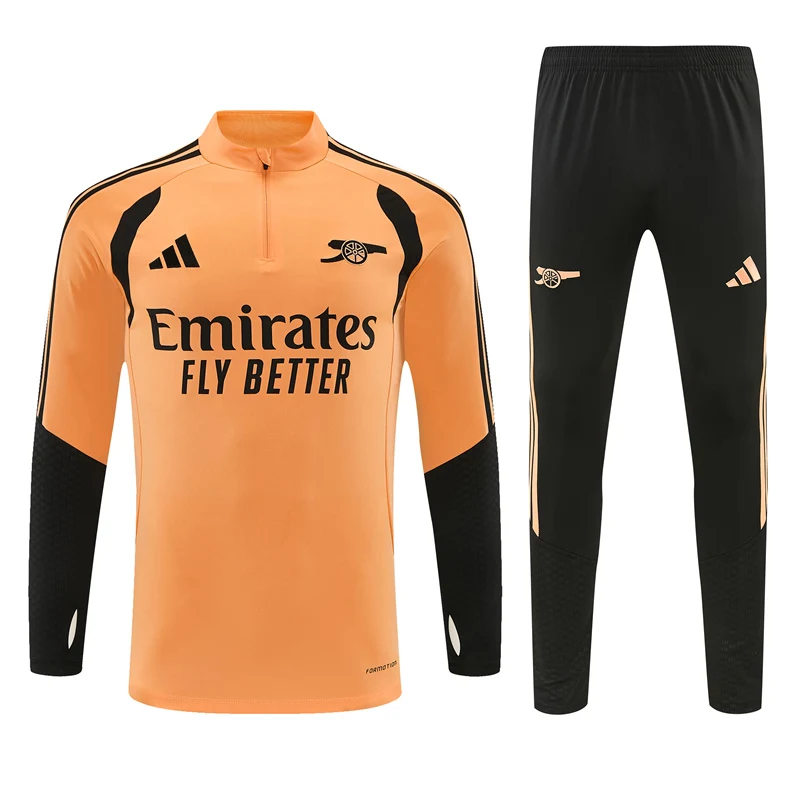 2026-27 Arsenal Orange Half-Zip Training Jersey view 18