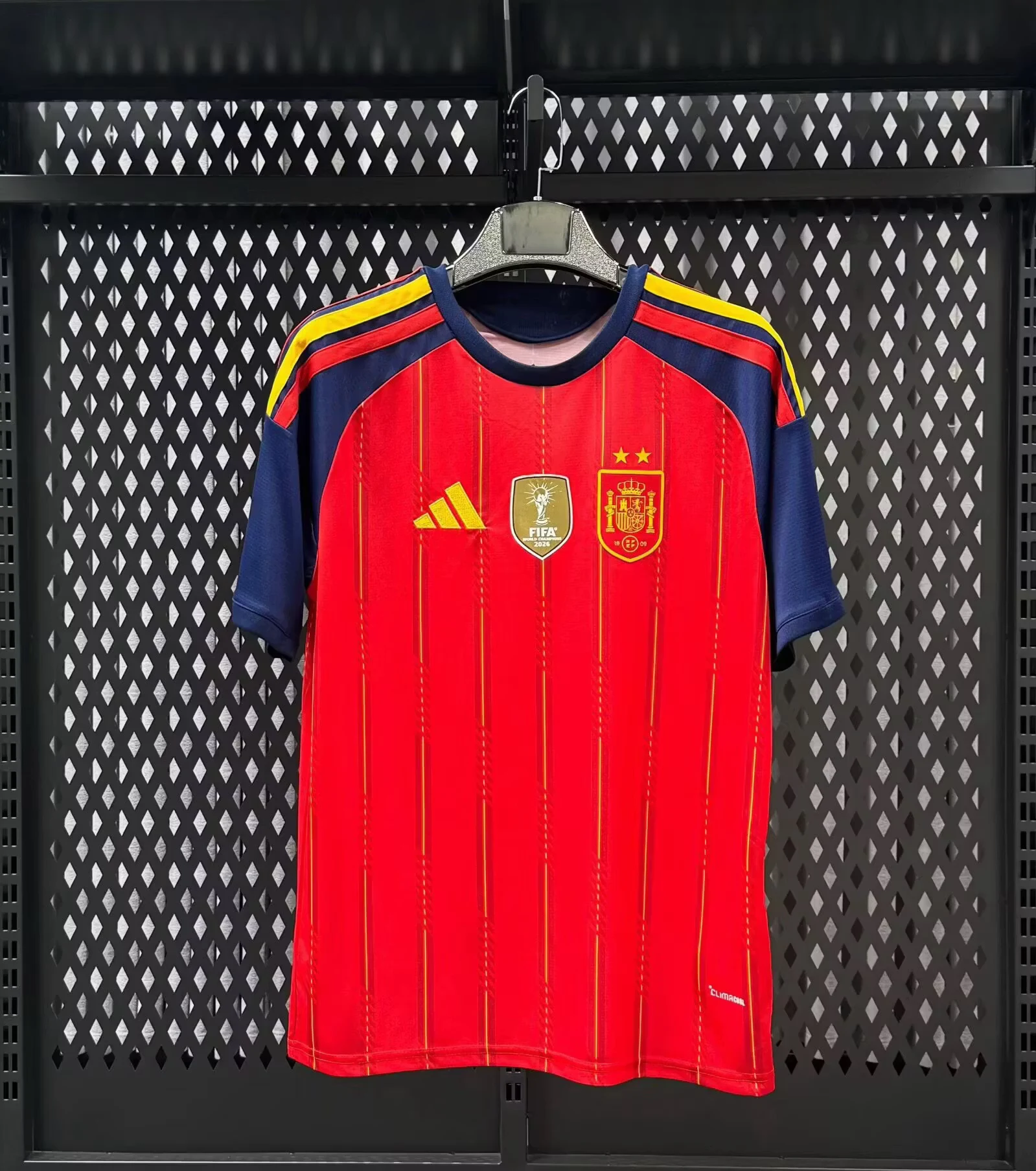 2026-27 Spain Home Jersey (Two Stars) — Fan Version