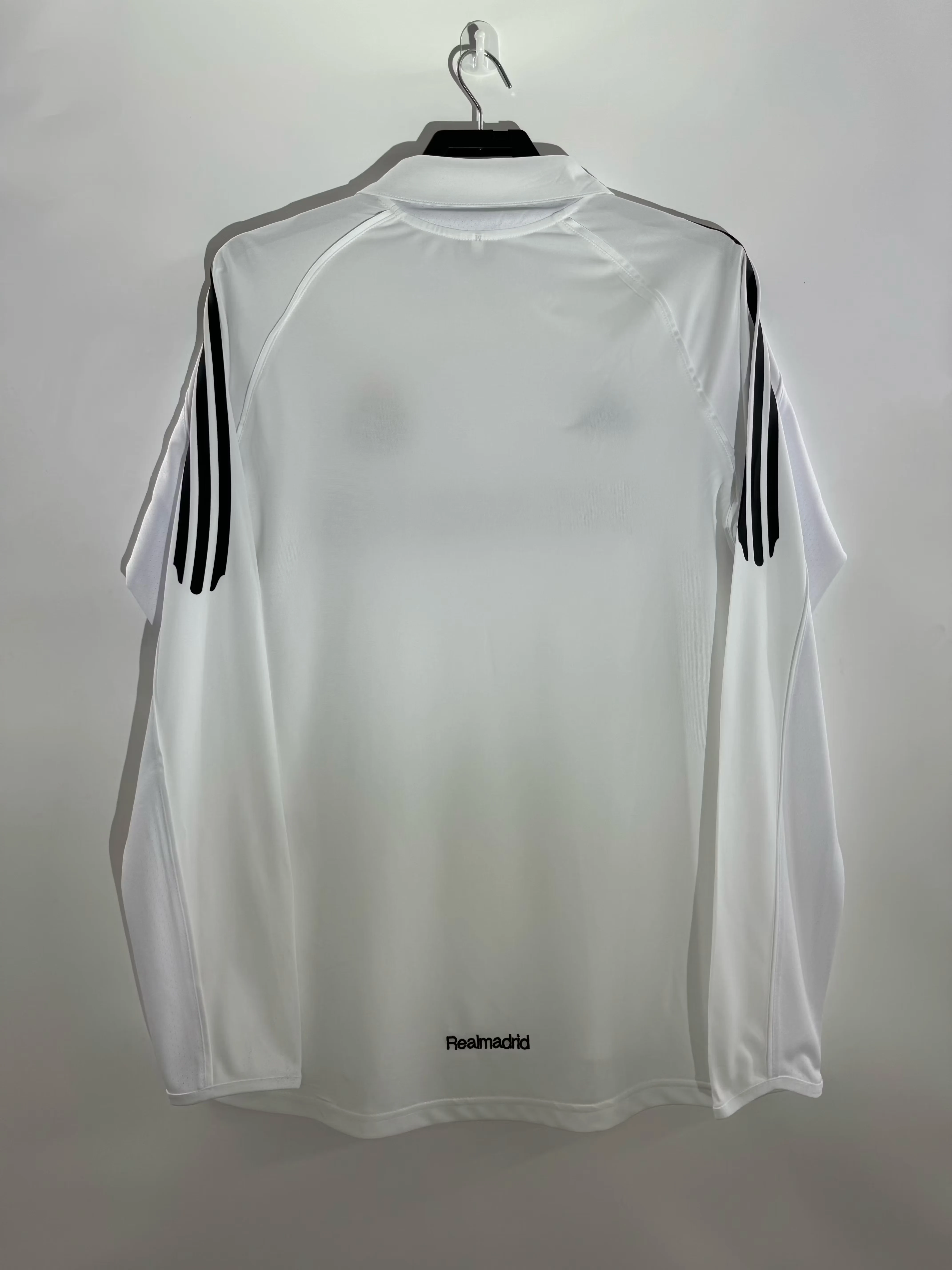 2005-06 Real Madrid Home Long Sleeve Retro Jersey view 2